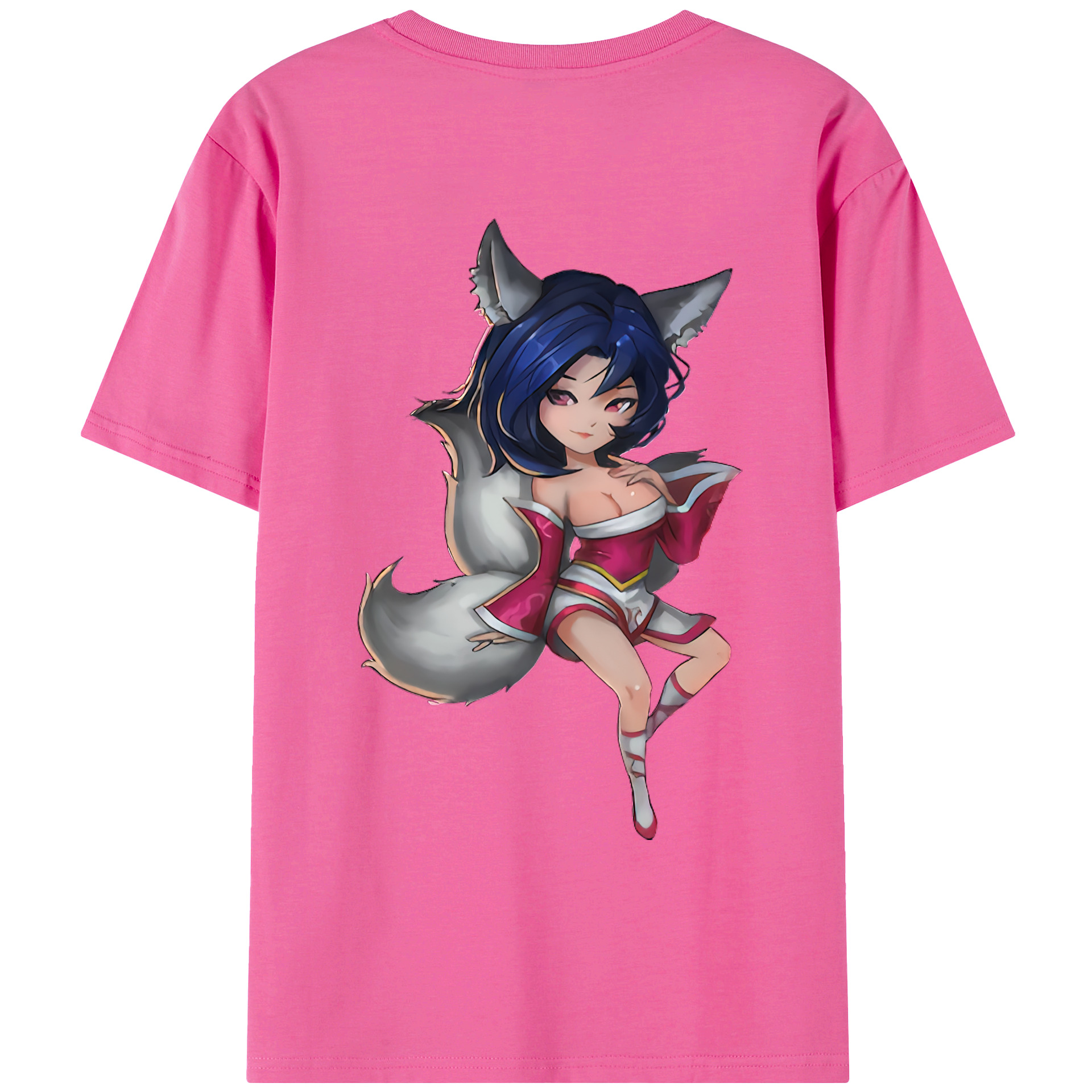 リーグ・オブ・レジェンド League of Legends LOL レディース半袖Tシャツ(バックプリント)